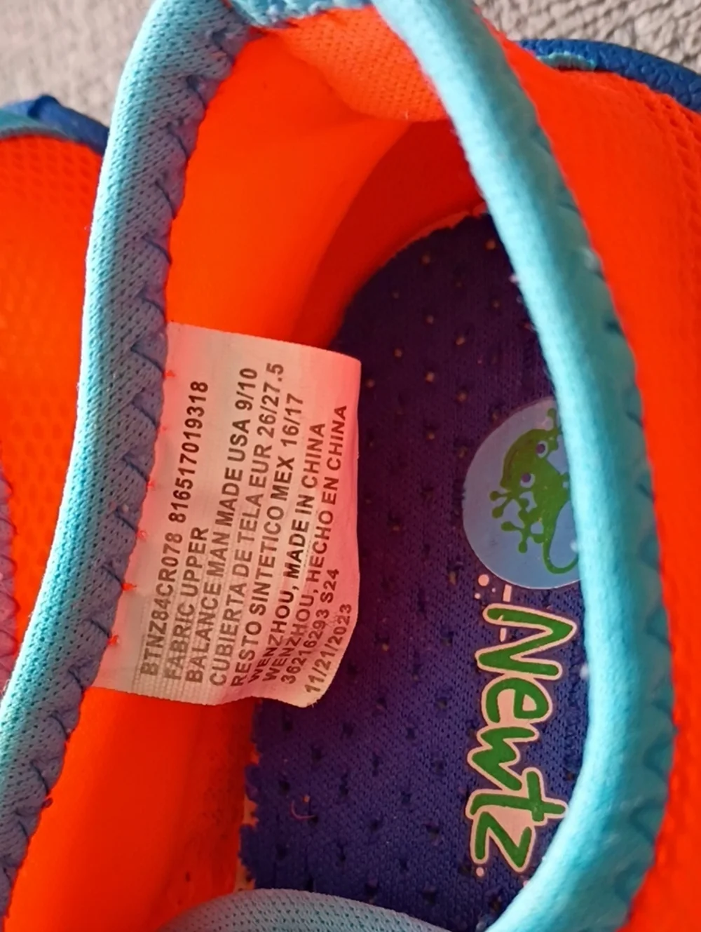 Newtz Water Shoes Toddler 9/10